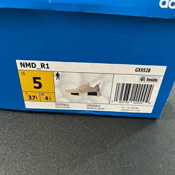 NMD R1 Ecru Tint Cream Color Mens Size 5 Women Size 6.5 Brand New With Box main image 4